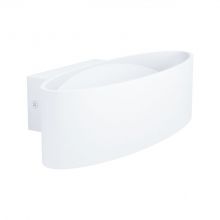 Maccacari kinkiet biały led 1x70W 3000K
